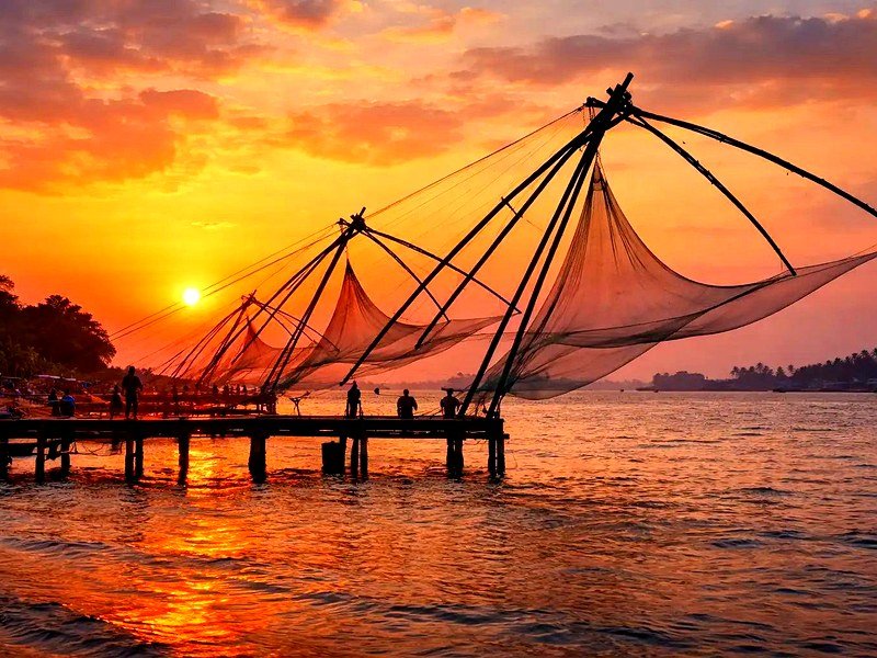 Chinese fishing nets Kochi