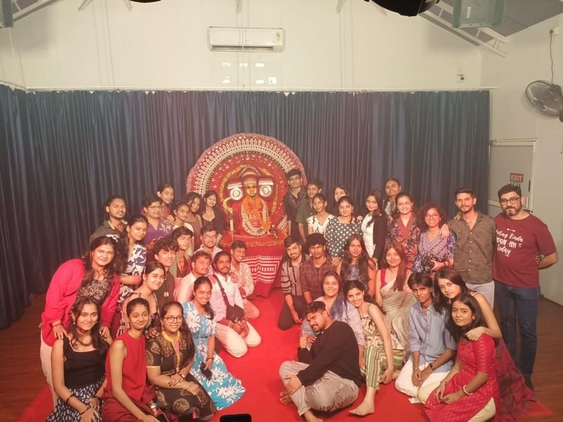 Group Photo with Theyyam