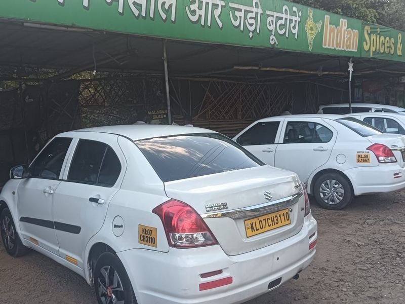 Multiple Cabs parked