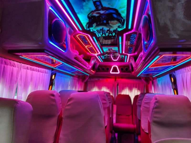 Tempo traveller inside 3
